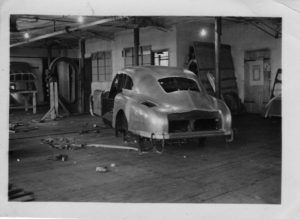Dad working on Aston Martin prototype